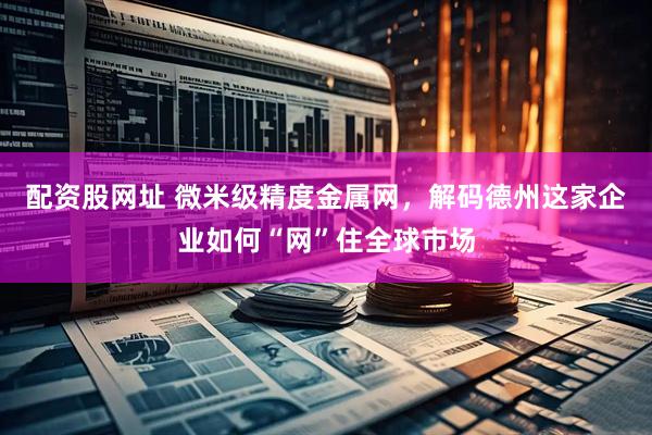 配资股网址 微米级精度金属网，解码德州这家企业如何“网”住全球市场
